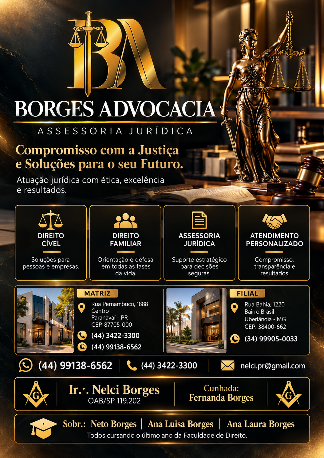 BORGES ADVOCACIA & ASSESSORIA JURIDICA