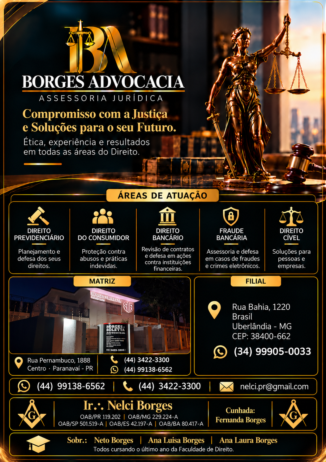 BORGES ADVOCACIA & ASSESSORIA JURIDICA